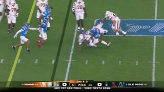 Fiesta Bowl Miami Hurricanes vs. Ole Miss Rebels   Full Game Highlights   ESPN College Football