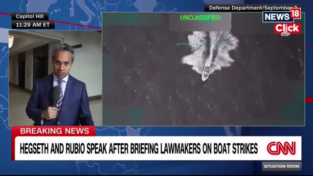 'Won't Release Full Video' Pete Hegseth Says On Caribbean Drug Boat Strike   Venezuela    N18G