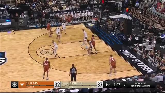 Purdue vs. Texas - Sweet 16 NCAA tournament extended highlights