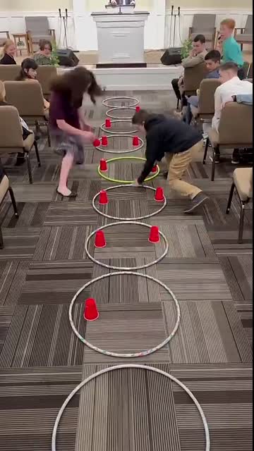 Stack and Run Challenge - A Fun Party, Group, or Classroom Game #youthministry #familygames #games