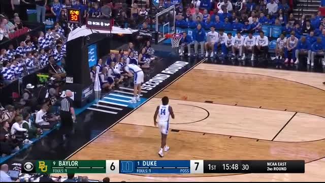 Duke vs. Baylor - Second round NCAA tournament extended highlights