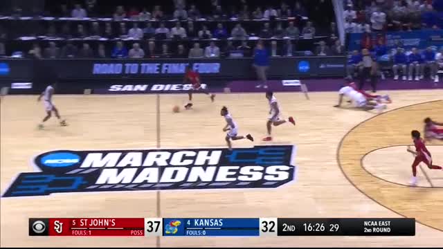 St. John’s vs. Kansas - Second round NCAA tournament extended highlights