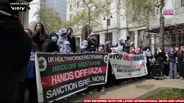‘Boycott Israeli Apartheid’, London Protest Targets Defence Leaders Meet   Times Now World
