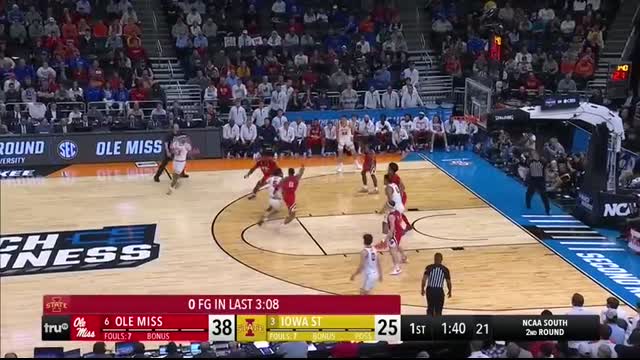 Ole Miss vs. Iowa State - Second round NCAA tournament extended highlights