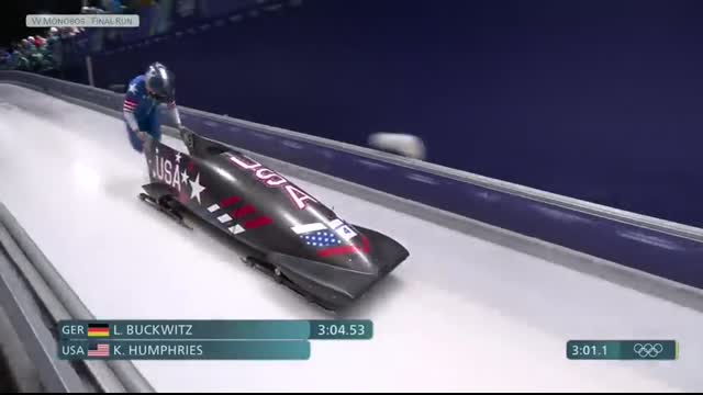 Elana Meyers Taylor wins stunning monobob gold medal