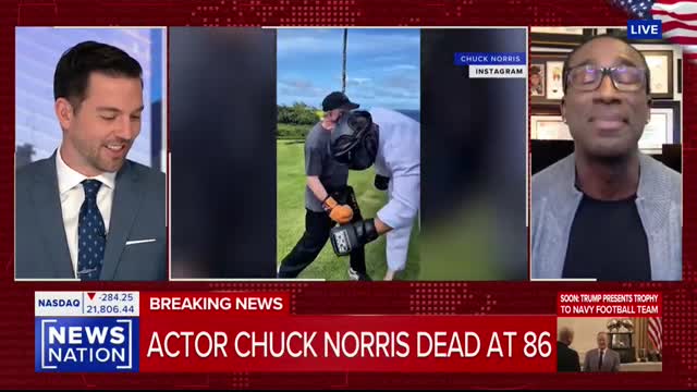 Chuck Norris, action movie star, dies at the age of 86   NewsNation Live