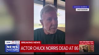 Chuck Norris, action movie star, dies at the age of 86   NewsNation Live