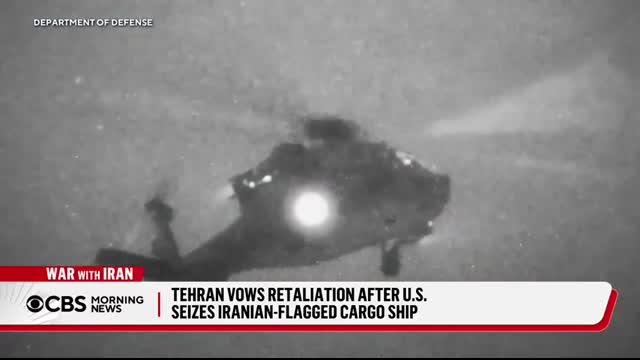 U.S. shoots at Iranian ship and seizes it as Strait of Hormuz tensions run high