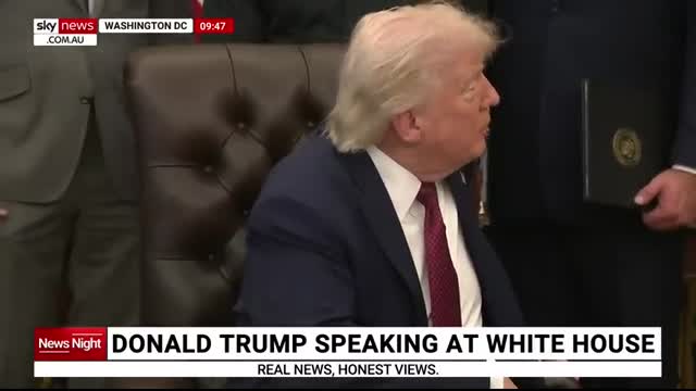 'Not getting away with it anymore' Trump speaks on Iran closing Strait of Hormuz