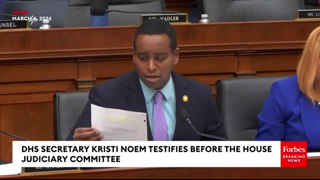 BREAKING NEWS： Joe Neguse Shows No Mercy To Kristi Noem About No-Bid Contract For $220M Ad Campaign